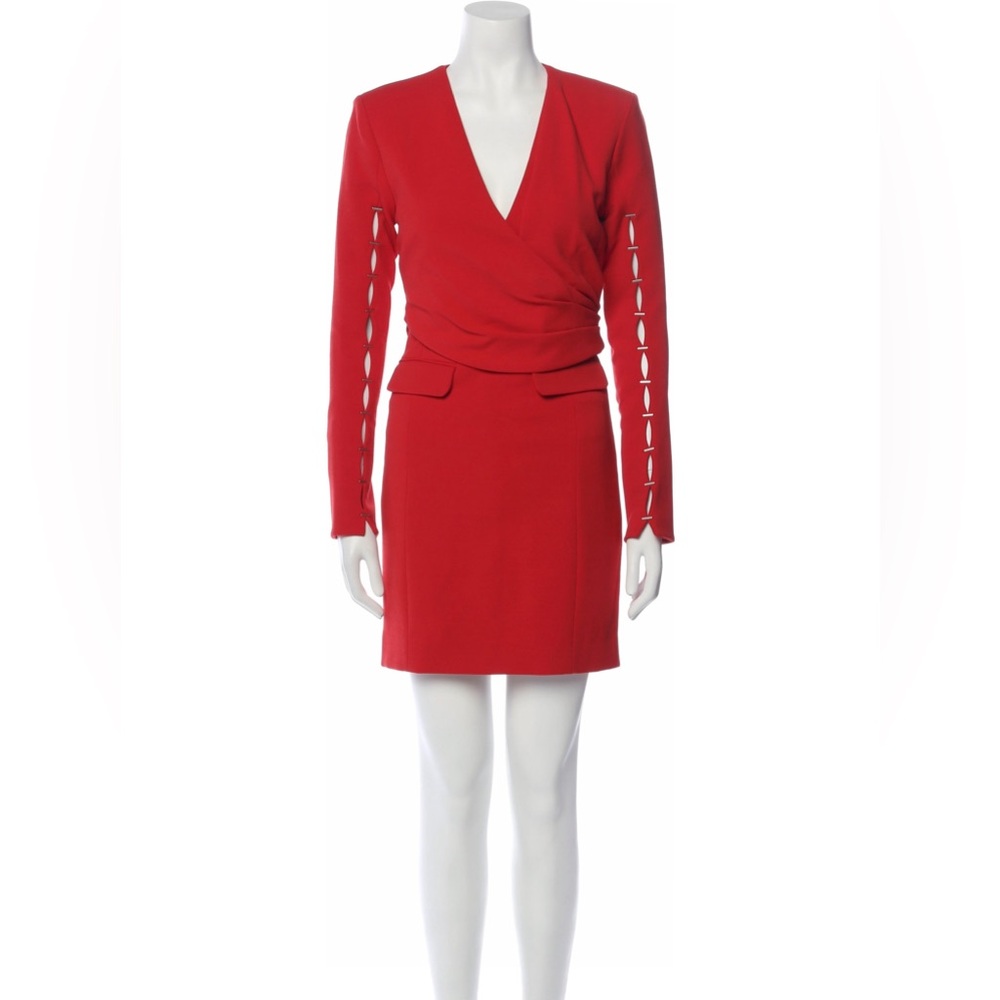 Johnathan Simkhai Red Mini Dress, Size 4